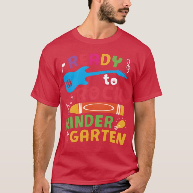 Readyo Rock Kindergarten Freund T-Shirt (Vorderseite)