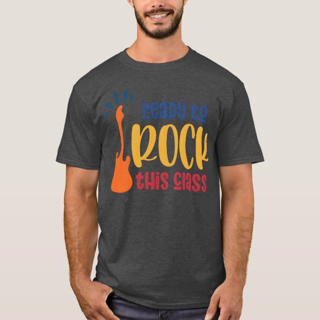 Readyo Rockhis Retro-Klasse T-Shirt (Vorderseite)