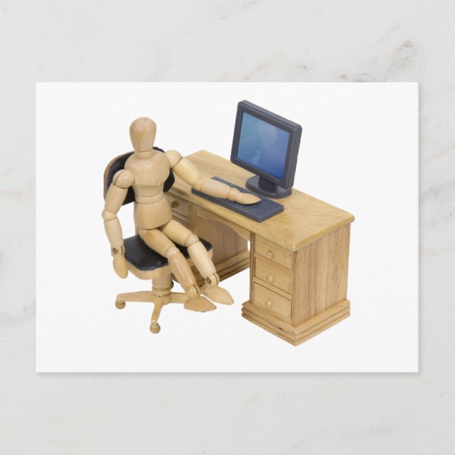 readyToWork112409 Postkarte (Vorderseite)