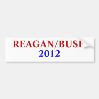 REAGAN/BUSH, 2012 AUTOAUFKLEBER