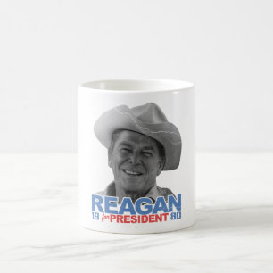 Reagan-Cowboy 1980 Tasse