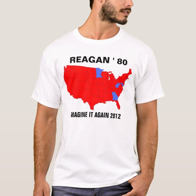 REAGAN - EIN MANDAT FÜR ÄNDERUNG T-Shirt (Vorderseite)
