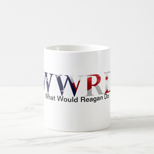 Reagan-Fan-Tasse Kaffeetasse (Mittel)