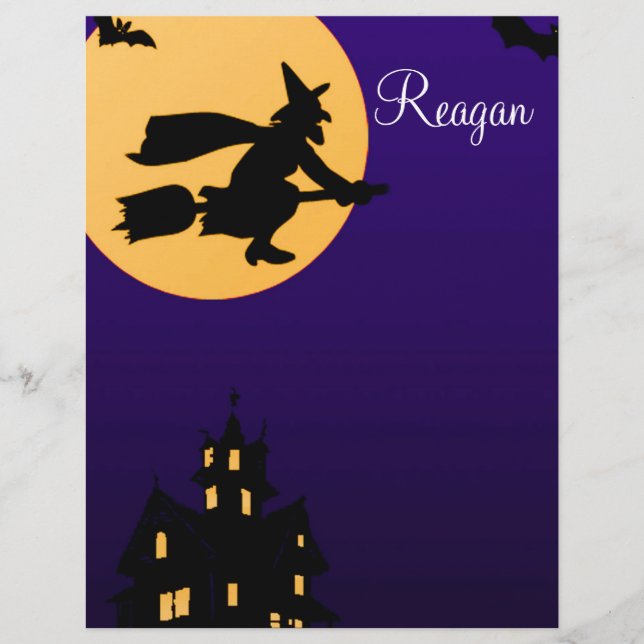 Reagan Halloween Letterhead (Vorderseite)