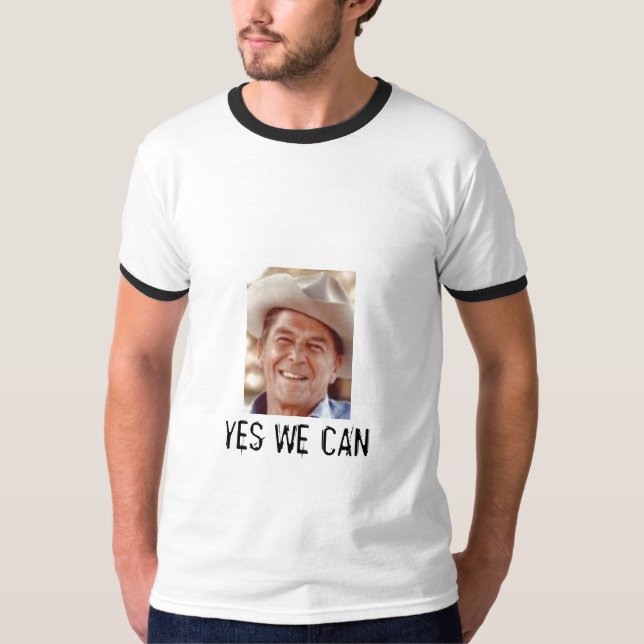 REAGAN, JA KÖNNEN WIR T-Shirt (Vorderseite)