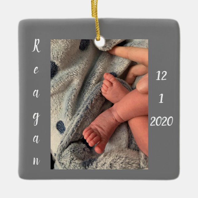 REAGAN KERAMIKORNAMENT (Vorderseite)