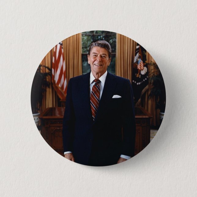 Reagan-Knopf Button (Vorderseite)