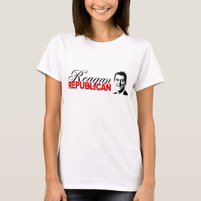 REAGAN-REPUBLIKANER T-Shirt (Vorderseite)