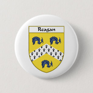 Reagan-Wappen/Familienwappen Button