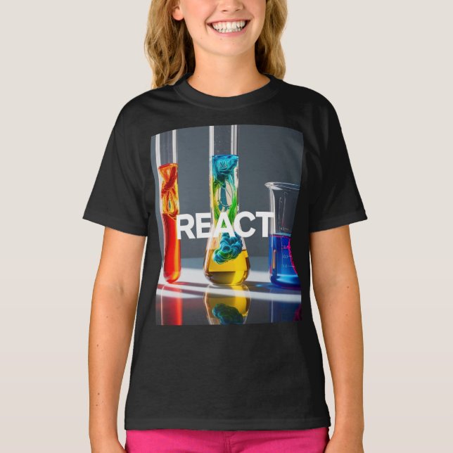 Reaktion T-Shirt (Vorderseite)