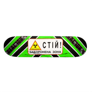 Reaktor 4 - "ACTRAD" Tschornobyl Skateboard