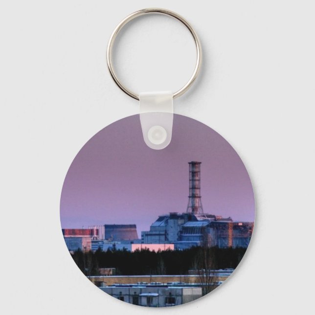 Reaktor 4 Schlüsselanhänger Tschernobyl (Vorderseite)