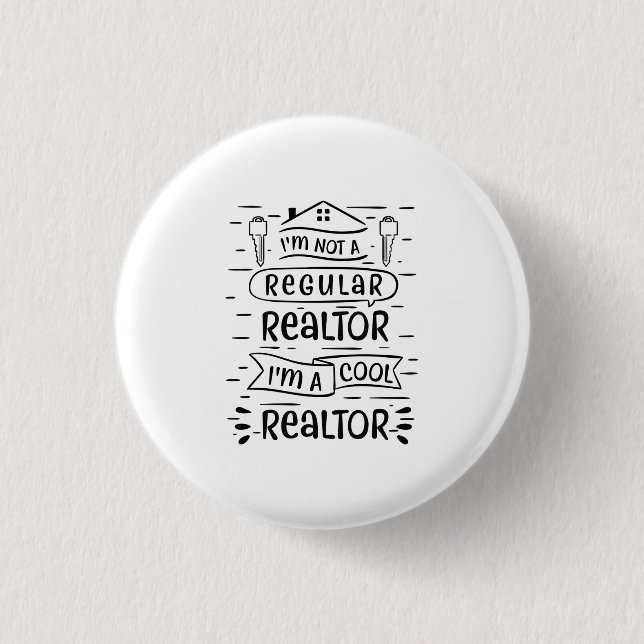 Real Anwesen Agent Button (Vorderseite)