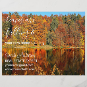 Real Anwesen Agent FALL CARD - Flyer