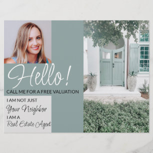Real Anwesen Agent HELLO CARD - Flyer