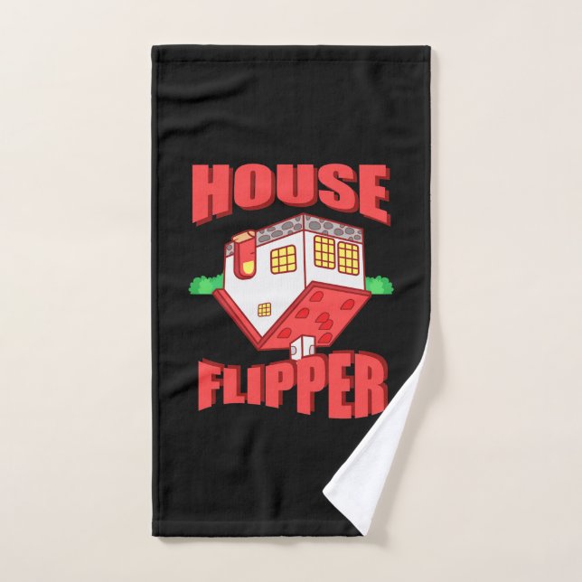 Real Anwesen Agent House Flipper Handtuch (Handtuch)