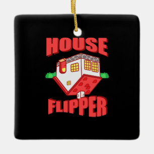 Real Anwesen Agent House Flipper Keramikornament