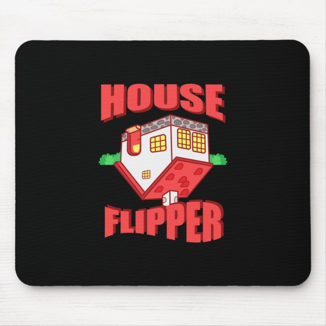 Real Anwesen Agent House Flipper Mousepad (Vorne)