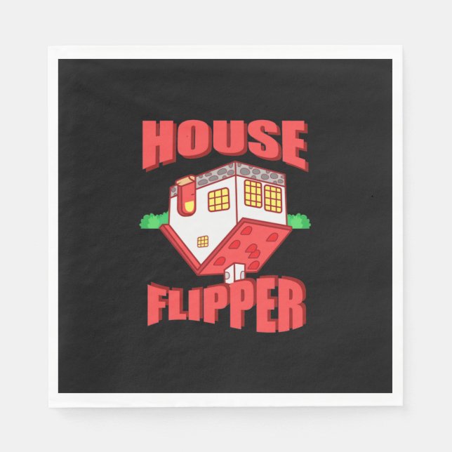 Real Anwesen Agent House Flipper Serviette (Vorderseite)