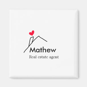 Real Anwesen Agent Immobilien Bau Zuhause inaugu Magnet