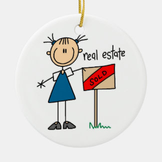 Real Anwesen Agent Keramik Ornament