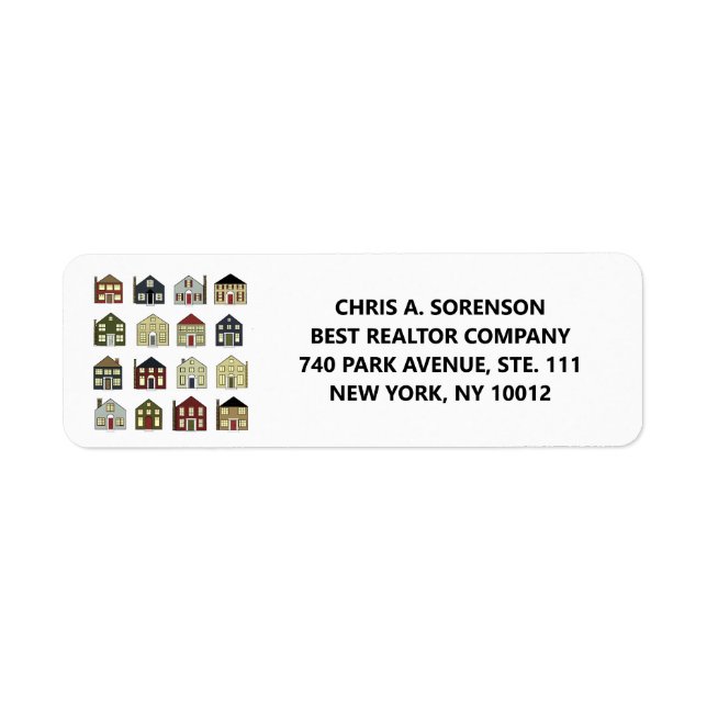 Real Anwesen Agent Label (Vorne)