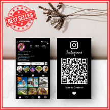 Real Anwesen Agent Realtor Instagram Black QR Code