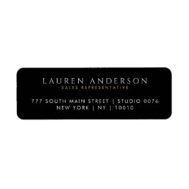 Real Anwesen Agent Rücksendeadressen-Aufkleber