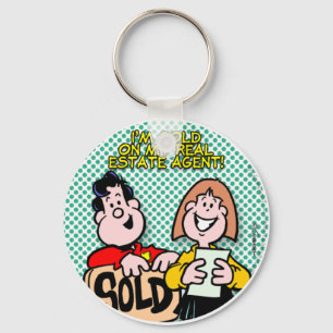 Real Anwesen Agent Schlüsselanhänger