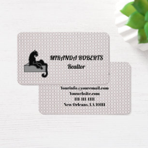 Real Anwesen Agent Schwarzweiß hinzufügen