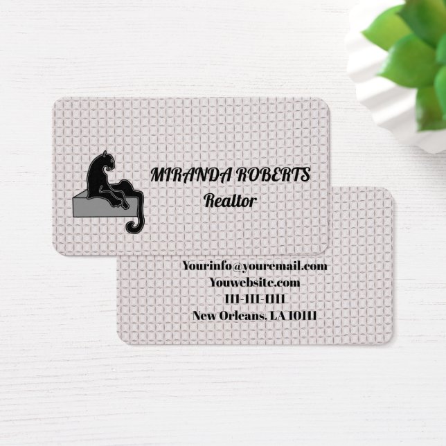 Real Anwesen Agent Schwarzweiß hinzufügen (Schreibtisch)