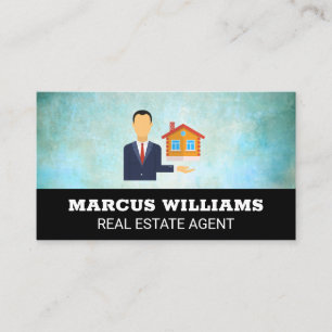 Real Anwesen Agent Showhouse Visitenkarte
