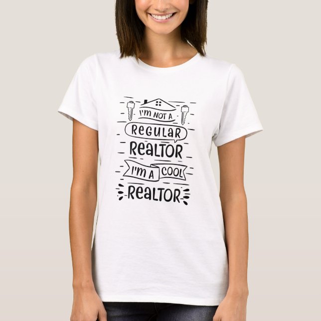 Real Anwesen Agent T-Shirt (Vorderseite)