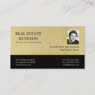 Real Anwesen Agent Toskana Business Cards Visitenkarte