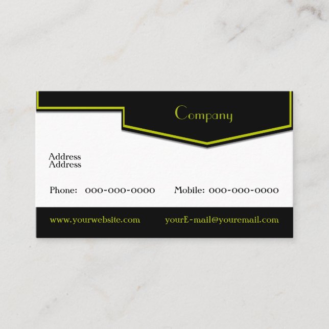 Real Anwesen Agent Visitenkarte (Vorderseite)