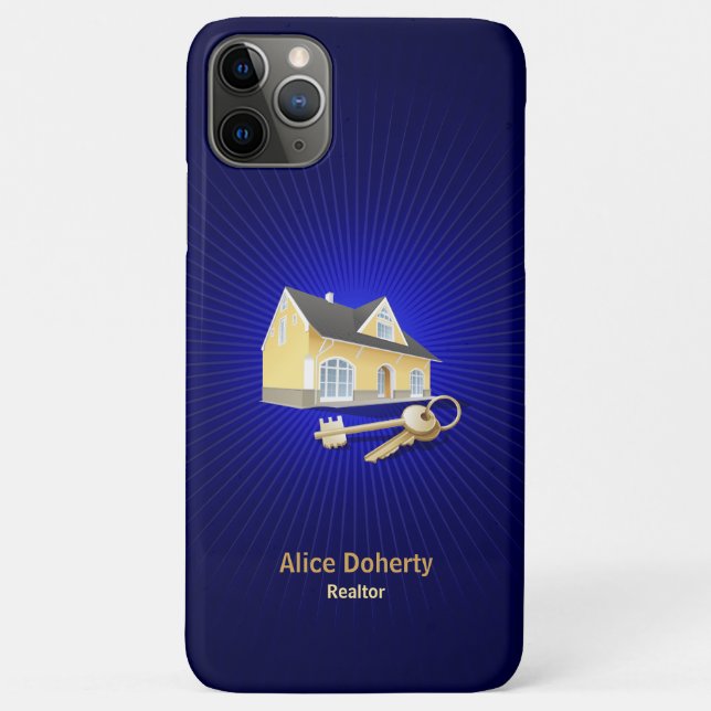 Real Anwesen Agent| Zuhause-Keys Case-Mate iPhone Hülle (Rückseite)