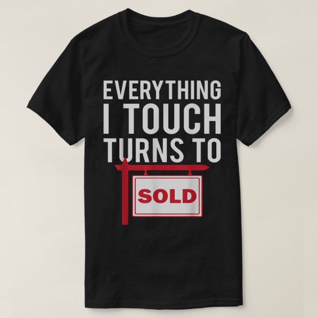 Real Anwesen    AgentAlles, worauf ich Touch habe, T-Shirt (Design vorne)