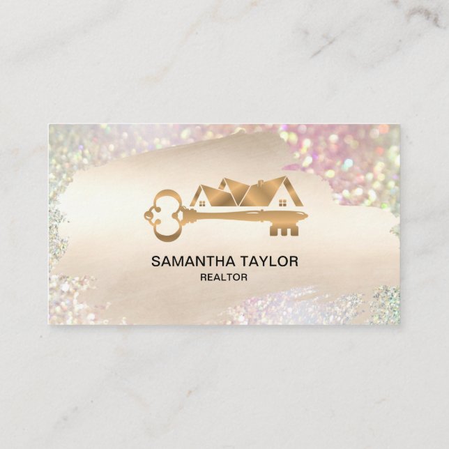 Real Anwesen Beruflich Foto und Logo hinzufügen Bu Visitenkarte (Rückseite)