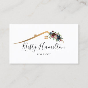 Real Anwesen berufliche Immobilie hinzufügen Foto  Visitenkarte