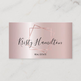 Real Anwesen berufliches Haus Immobilien Gold Foto Visitenkarte