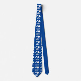 Real Anwesen Blue Agency Brand Neck Tie Krawatte