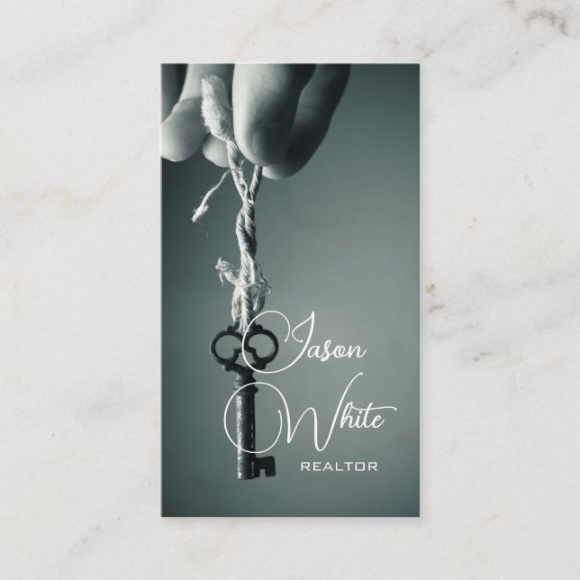 Real Anwesen Business Card Visitenkarte (Vorderseite)