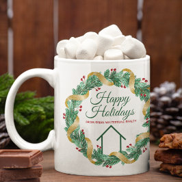 Real Anwesen Company Custom Christmas Wath Kaffeetasse