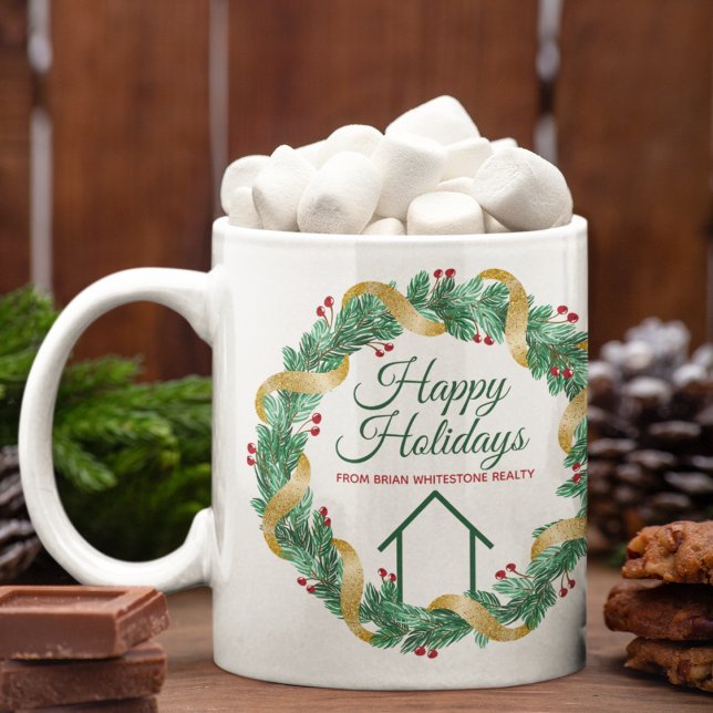 Real Anwesen Company Custom Christmas Wath Kaffeetasse (Von Creator hochgeladen)