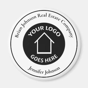 Real Anwesen Company hinzufügen Sie Ihr Logo auf m Magnet