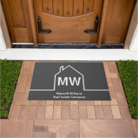 Real Anwesen Company Personalisiert Gray Realtor