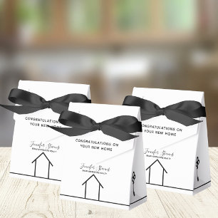 Real Anwesen Company White New Zuhause Herzlichen  Geschenkschachtel