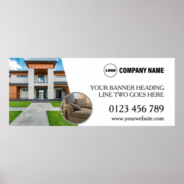 Real Anwesen Custom Poster (Vorne)