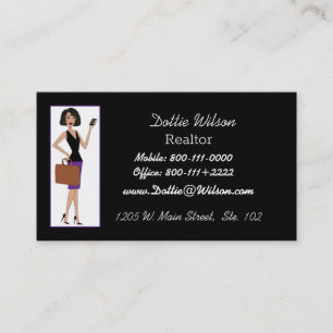 Real Anwesen Diva Business Card Visitenkarte