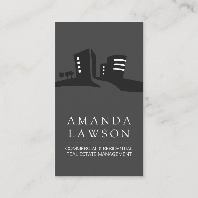 Real Anwesen | Eigenschaften Terminkarte (Vorderseite)